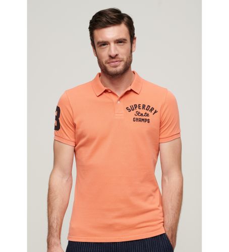 Til mænd. M1110349A Polo Applique Classic Fit (3XL), Casual, Bomuld, Korte ærmer - Superdry - Modalova