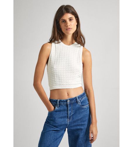 Til kvinder. PL702133 Top Gaia , (S), Casual, Bomuld, Uden ærmer/stropper - Pepe Jeans - Modalova