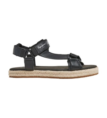 Til mænd. PMS90115 Sunset Savage lædersandaler (41), Fast, Velcro, Casual - Pepe Jeans - Modalova