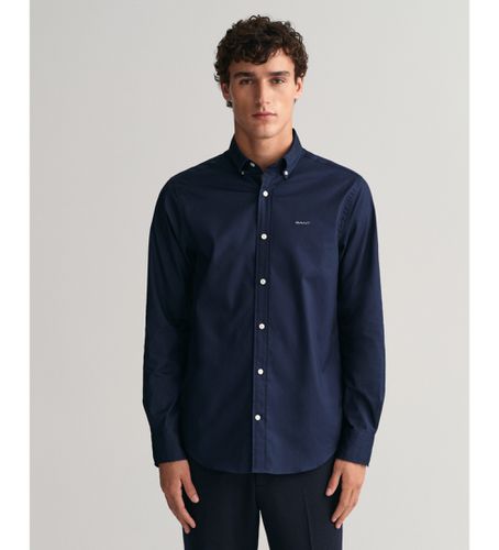 Til mænd. 3000300 Pinpoint Oxford-skjorte Regular Fit navy (S), Casual, Bomuld, Lange ærmer, Blå - Gant - Modalova