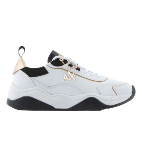 Til kvinder. XDX104XV580S037 Hvide sneakers i glat (35.5), Fast, Blonder, Casual - Armani Exchange - Modalova