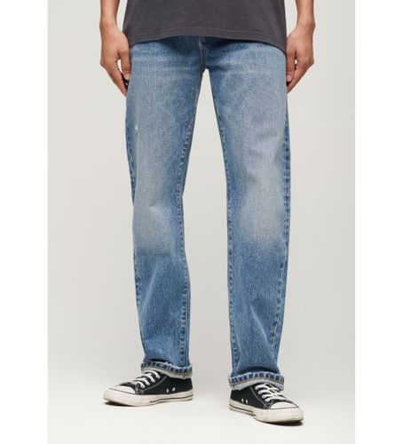 Til mænd. M7011007A jeans med lige snit (32/34), Casual, Bomuld, Denim - Superdry - Modalova