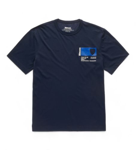 Til mænd. 24SBLUH02146 USA Logo T-shirt (XL), Casual, Bomuld, Korte ærmer - Blauer - Modalova