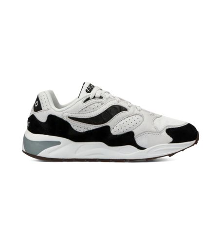 Til mænd. S70773-3 Grid Shadow 2 sko , (40), Læder, Hvid, Fast, Blonder, Casual - Saucony - Modalova