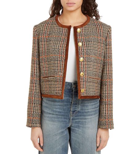 Til kvinder. WW0WW42992 Klassisk blazer (34), Casual, Bæredygtig, Genbrugsbomuld - Tommy Hilfiger - Modalova