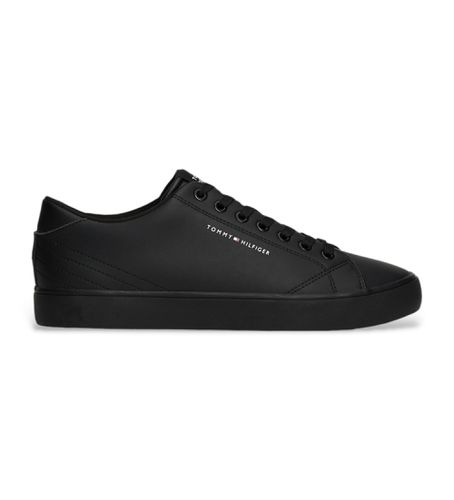 Til mænd. FM0FM05041 Essential Sneakers med logo og syninger, (41), Læder, Fast, Blonder, Casual - Tommy Hilfiger - Modalova