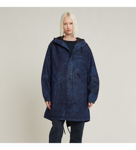 Unisex. D26399-D317-H274 Rembrandt Denim Parka (S), Casual, Økologisk bomuld, Bæredygtig - G-Star - Modalova