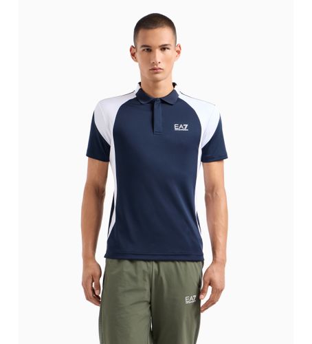 Til mænd. 6DPF06_PJPCZ Tennis Pro poloshirt i teknisk stof VENTUS7 navy (3XL), Casual, Sport, Tennis/padeltennis, Korte ærmer, Blå - EA7 - Modalova