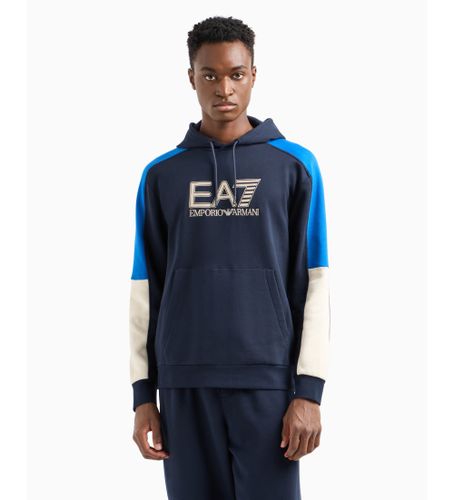 Til mænd. 6DPM10_PJVTZ Synlig sweatshirt i bomuldsblanding med hætte (L), Casual, Sport, Multisport - EA7 - Modalova