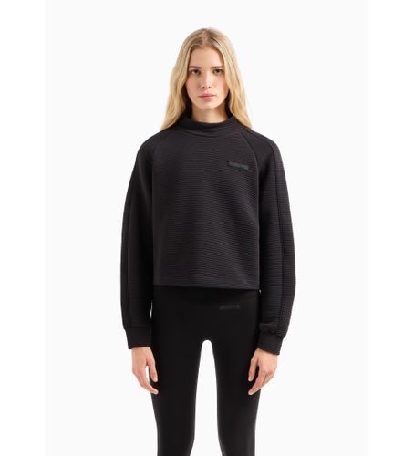 Til kvinder. 6DTM05_TJZNZ Sporty Forever beskåret sweatshirt i bomuldsblanding, (M), Casual, Multisport - EA7 - Modalova