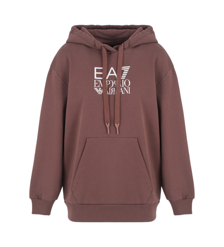 Til kvinder. 6DTM14_TJZUZ sweatshirt med hætte (L), Casual, Sport, Bomuld, Multisport - EA7 - Modalova