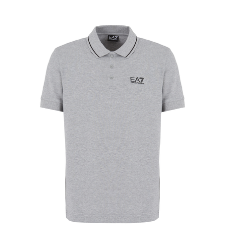 Til mænd. 8NPF16_PJVUZ super slim polo shirt (L), Casual, Bomuld, Korte ærmer - EA7 - Modalova