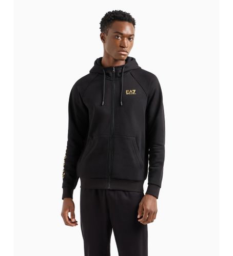 Til mænd. 8NPM22_PJ07Z Logo Series sweatshirt med hætte i bomuldsblanding (3XL), Casual, Sport, Multisport - EA7 - Modalova