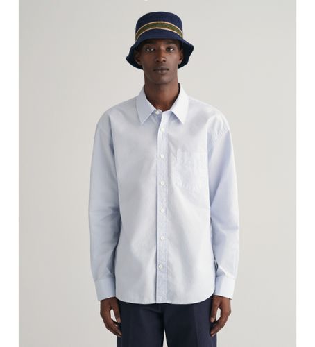 Til mænd. 3240095 Relaxed Fit Heritage Poplin-skjorte (L), Casual, Bomuld, Lange ærmer - Gant - Modalova