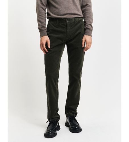 Til mænd. 1505319 Fløjlsbukser i slim fit chinos (29/32), Casual, Bomuld - Gant - Modalova