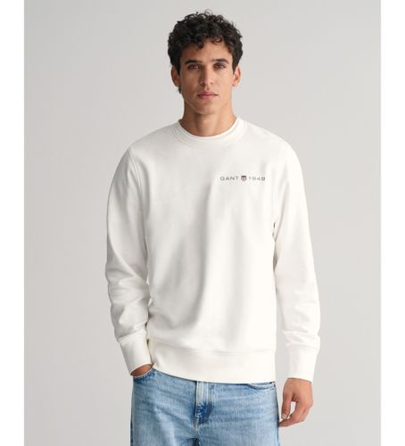 Til mænd. 2003243 Sweatshirt med grafisk tryk, (XS), Casual, Bomuld, Lange ærmer - Gant - Modalova