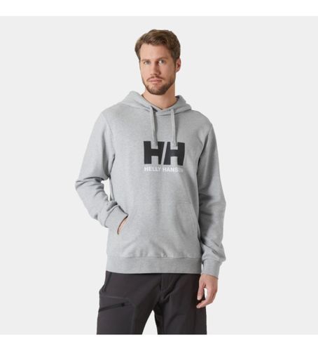 Til mænd. 30394 Logo-hættetrøje 2.0 (M), Casual, Lange ærmer, Økologisk bomuld, Bæredygtig - Helly Hansen - Modalova