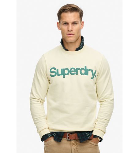 Til mænd. M2013714A Klassisk sweatshirt med Core-logo (XXL), Casual, Bomuld, Bæredygtig - Superdry - Modalova