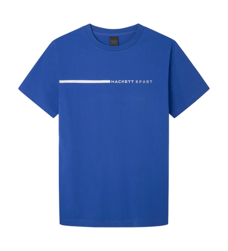 Til mænd. HM500834 Hs Racing Line T-shirt (XS), Casual, Bomuld, Korte ærmer - Hackett London - Modalova