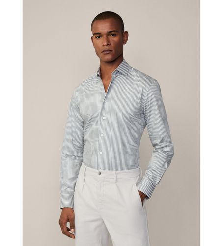 Til mænd. HM3010018 Twill Stripe Shirt , (3XL), Casual, Bomuld, Lange ærmer - Hackett London - Modalova