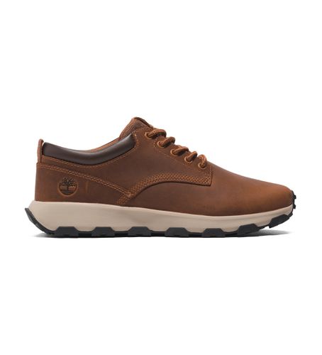 Til mænd. TB0A5YD5F131 Winsor Park brune lædersko med snørebånd og lavt skaft (40), Fast, Blonder, Casual - Timberland - Modalova