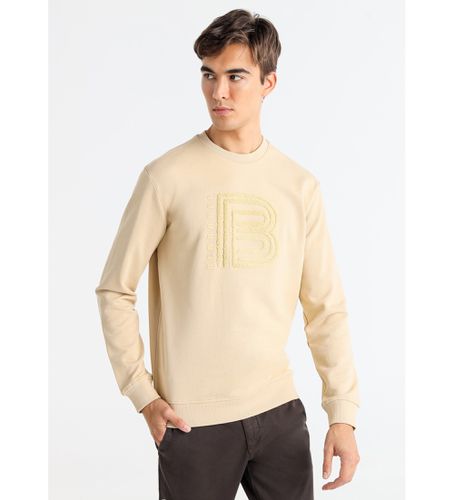 Til mænd. 860445439 Broderet logo præget sweatshirt (S), Casual, Bomuld, Lange ærmer - Bendorff - Modalova