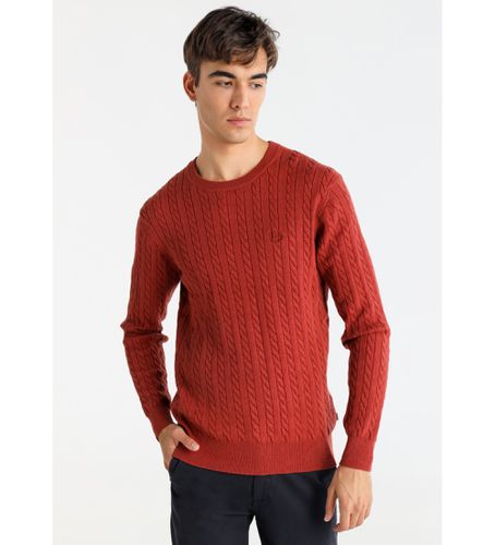 Til mænd. 870505427 flettet flettet pullover (S), Casual, Bomuld, Lange ærmer - Bendorff - Modalova