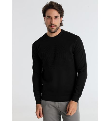 Til mænd. 660227141 Labyrinth relief sweatshirt (S), Casual, Bomuld, Lange ærmer - Victorio & Lucchino, V&L - Modalova