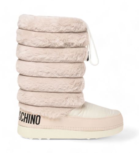 Til kvinder. JA24312G0LISH120 Støvler Ski Soft (35/36), Fast, 1-3 cm, Blonder, Casual - Love Moschino - Modalova