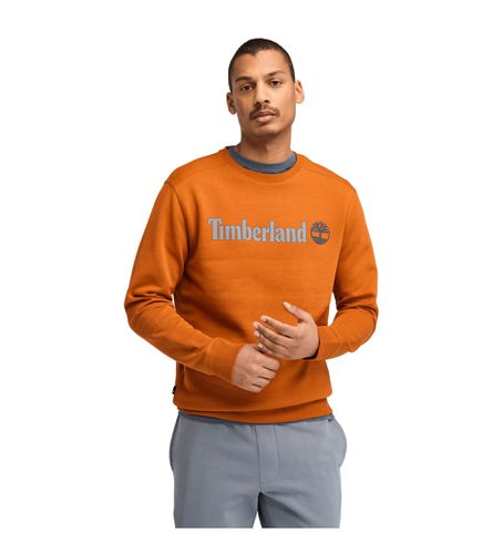 Til mænd. TB0A5UJY8881 Sweatshirt Kennebec River Linear Logo Crew Neck (S), Casual, Bomuld - Timberland - Modalova