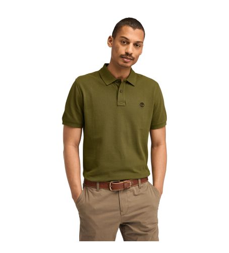 Til mænd. TB0A6VDP3021 Millers River kortærmet piqué polo shirt (M), Casual, Korte ærmer, Økologisk bomuld, Bæredygtig - Timberland - Modalova