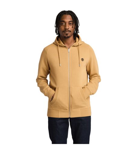 Til mænd. TB0A2BNBEH31 Sweatshirt med rund hals og børstet ryg Exeter River yellow (S), Casual, Gul, Bomuld - Timberland - Modalova