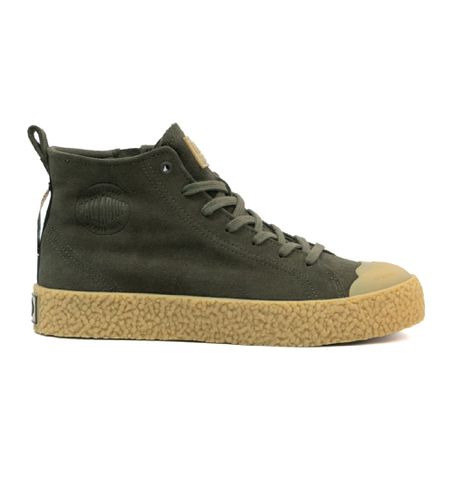 Unisex. 74328 Palla Ace Rugged lædersko (37), Fast, Ruskind, Blonder, Lynlås, Casual - Palladium - Modalova