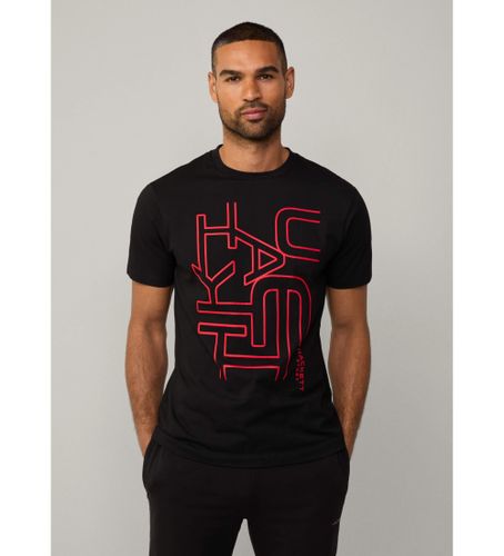 Til mænd. HM500878 Laser Graphic T-shirt (S), Casual, Bomuld, Korte ærmer - Hackett London - Modalova