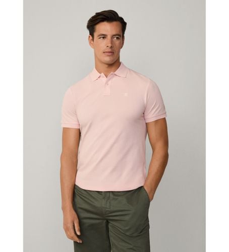 Til mænd. HM563426 Polo Slim Fit Logo (S), Casual, Bomuld, Korte ærmer - Hackett London - Modalova