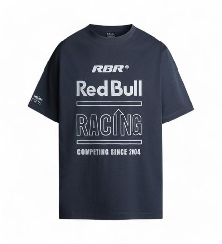 Til mænd. RM500020 Camiseta Racing marino (S), Casual, Bomuld, Korte ærmer, Blå - Red Bull Racing x Pepe Jeans - Modalova