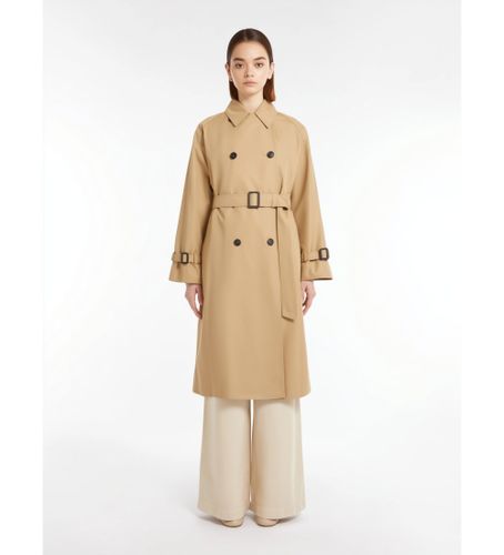 Til kvinder. 2515021011600 Canasta vandtæt mackintosh (36), Casual, Bomuld, Lange ærmer - Weekend Max Mara - Modalova