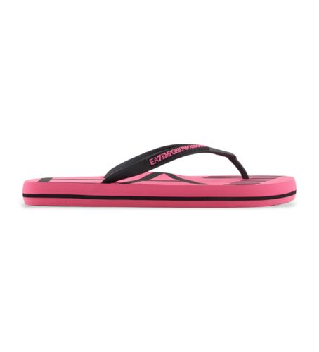 Unisex. XCQ004_XK196 logo-flipflops (35), Fast, Ingen, Badetøj - EA7 - Modalova