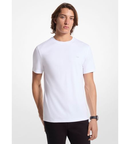 Til mænd. CB95FJ2C93 T-shirt med rund hals i bomuld (S), Casual, Korte ærmer - Michael Kors - Modalova