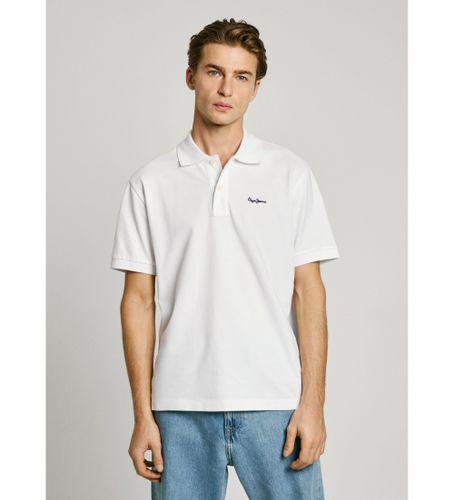 Til mænd. PM542298 Polo Essential (L), Casual, Bomuld, Korte ærmer, Bæredygtig - Pepe Jeans - Modalova