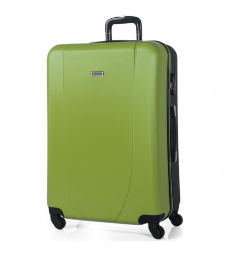 Unisex. 71170-07 Large Travel Case Xl 4 Wheeled Trolley kuffert 71170 Pistachio, Antracit -75X50X30Cm (OSFA), Casual, Grå, Grøn, ABS/Po - ITACA - Modalova