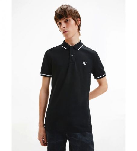 Til mænd. J30J315603 Polo Tipping Slim (M), Casual, Korte ærmer, Økologisk bomuld - Calvin Klein Jeans - Modalova