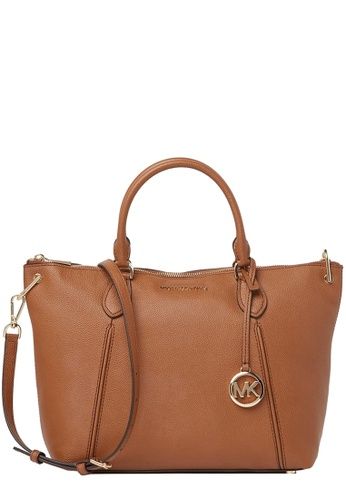 Sierra Medium Leather Messenger Bag - Michael Kors - Modalova