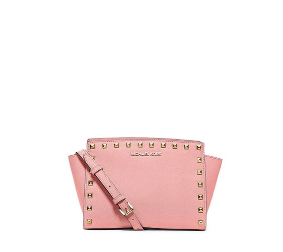 Selma Studded Medium Messenger - Michael Kors - Modalova