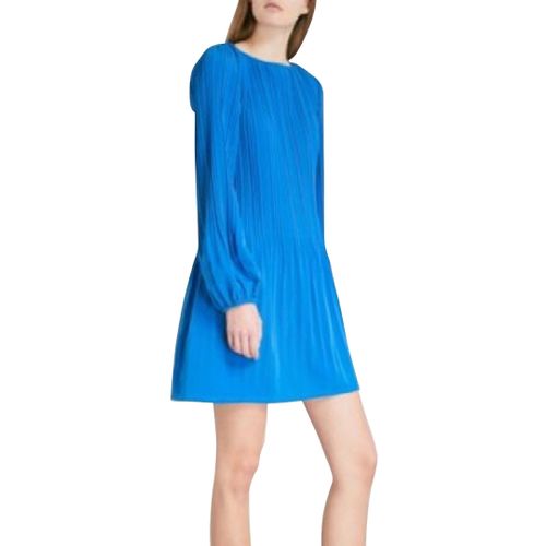 Women's A-line Polyester Long Sleeve Pleated Dress (2) - Maje - Modalova