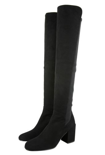 Women's Halftime Stretch-Crepe Suede Over-The-Knee Boot (10.5 US) - Stuart Weitzman - Modalova