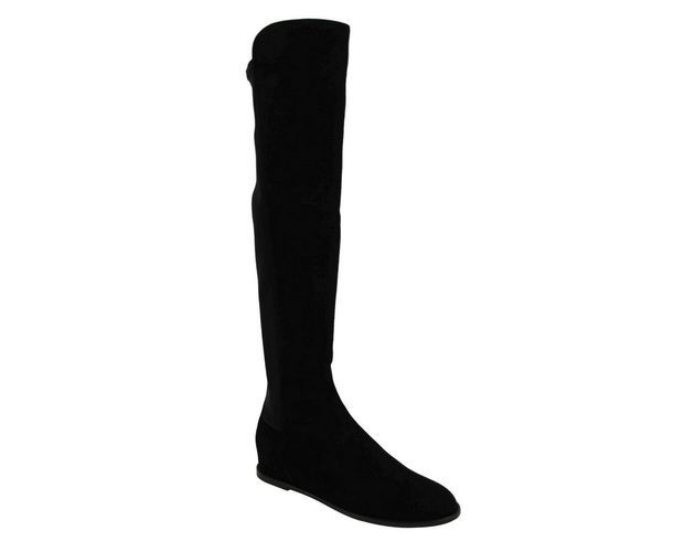 Women's Mainline Suede Hidden Wedge Knee-High Boot (5 M) - Stuart Weitzman - Modalova