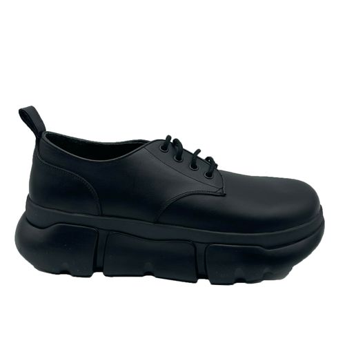 Men's Leather Platform Lace Up Sneaker (41 EU / 8 US) - MCM - Modalova