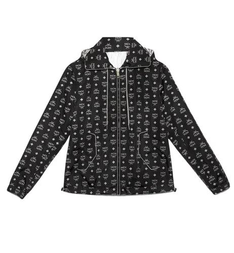 Women's Reflective Monogram Windbreaker Jacket S - MCM - Modalova
