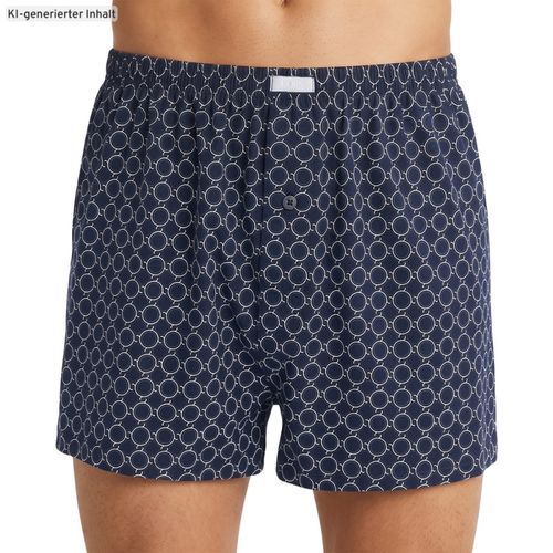 Boxershort mit weißem Ringmuster - mey - Modalova